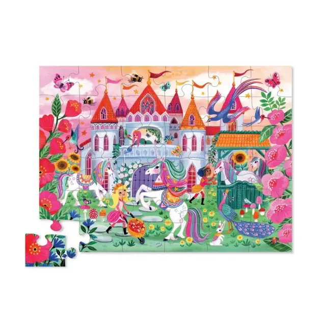 Παζλ Δαπέδου Unicorn and Castle 36 Τεμαχίων - Crocodile Creek, 3+ Ετών 2