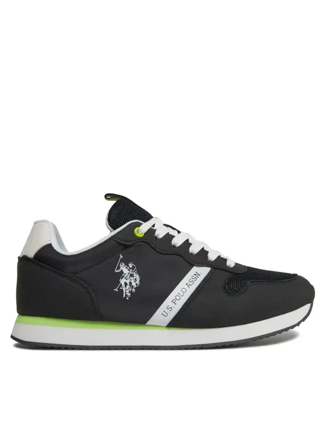 U.S. Polo Assn. - Ανδρικά Sneakers NOBIL009M3TH1-BLK Μαύρο - 44