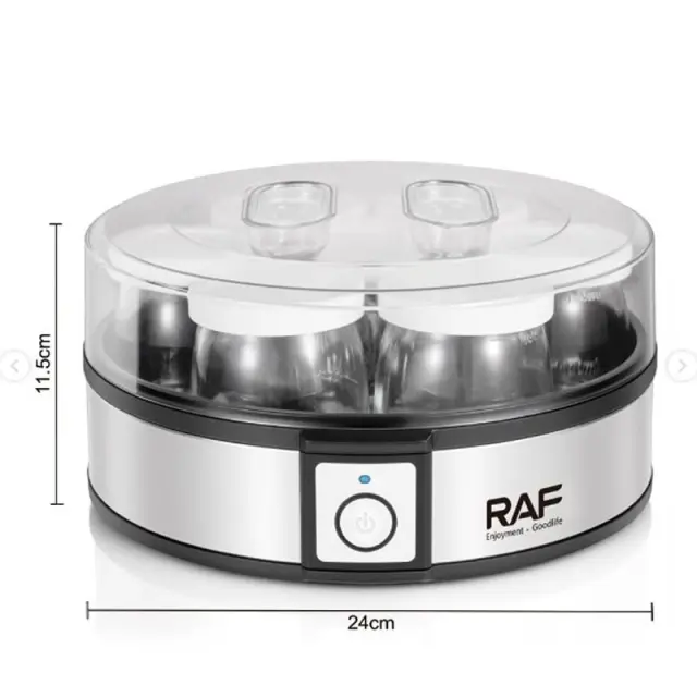 RAF Ηλεκτρικός Αφρογαλιέρας / Συσκευή Παρασκευής Γάλακτος 20W R-14400 - Yogurt Maker 8210063 3