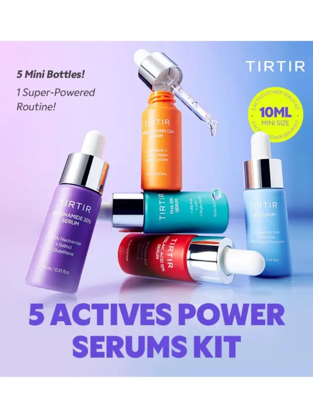Tirtir 5 Actives Power Serums Kit - Κιτ ορών από την Tirtir 2
