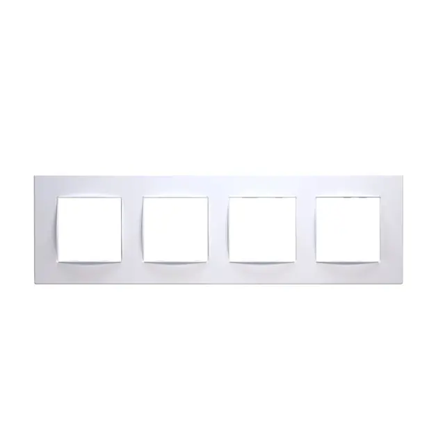 PRIME CLASSIC ΠΛΑΙΣΙΟ 4 ΘΕΣΕΩΝ ΛΕΥΚΟ IP20 / 1000120301
