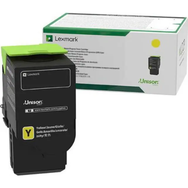 Lexmark C232HY0 Γνήσιο Toner Laser Εκτυπωτή Κίτρινο Return Program 2300 Σελίδων