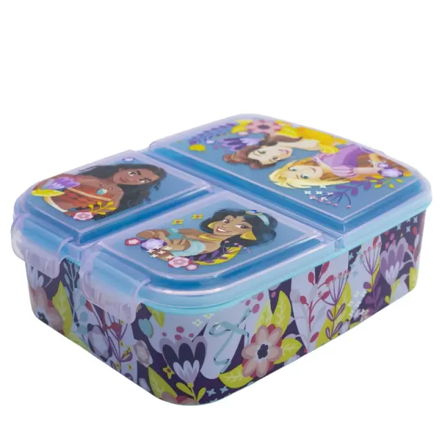 Φαγητοδοχείο MULTI COMPARTMENT SANDWICH BOX PRINCESS COURAGEOUS HEART -82020