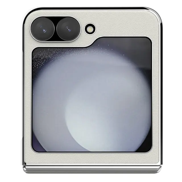 Nillkin CamShield Flip Case for Samsung Galaxy Z Flip 6/7 FE White 2
