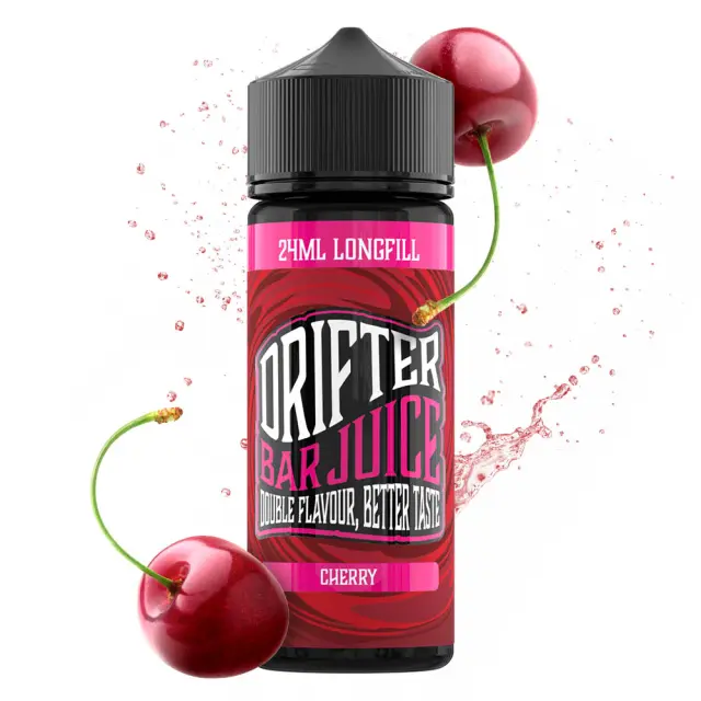 Cherry 24ml (120ml) - Drifter Bar Juice Flavorshots
