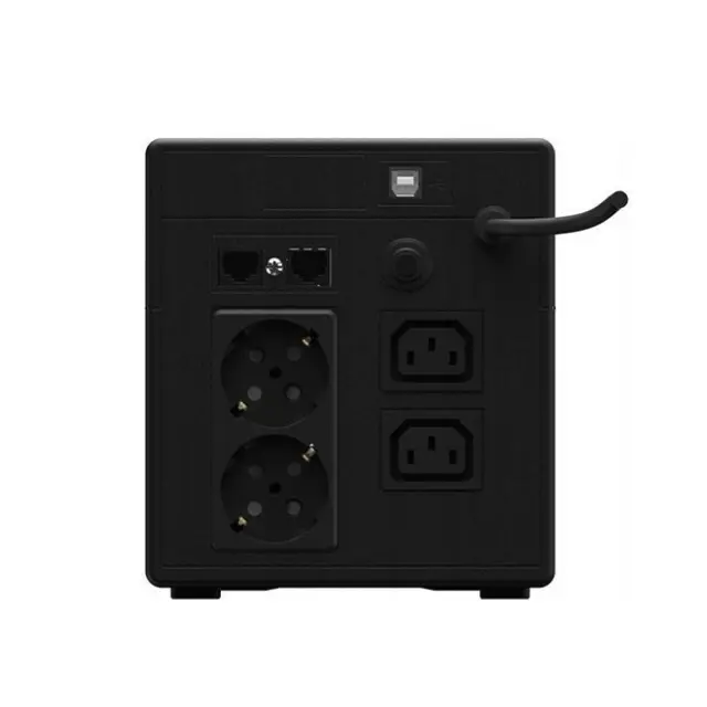 Green Cell uninterruptible power supply (UPS) Line-Interactive 1 kVA 600 W 4 AC outlet(s) 2