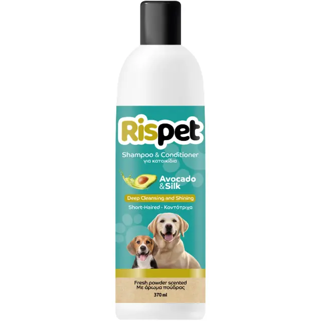 Rispet Σαμπουάν και conditioner για κατοικίδια Avocado & Silk 370 ml