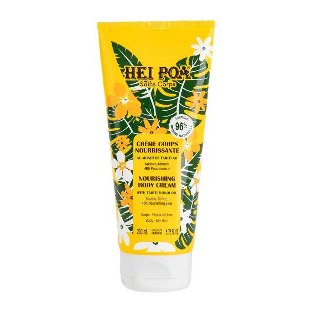 Hei Poa | Nourishing Body Cream Tahiti Monoi Oil Κρέμα Σώματος | 200ml