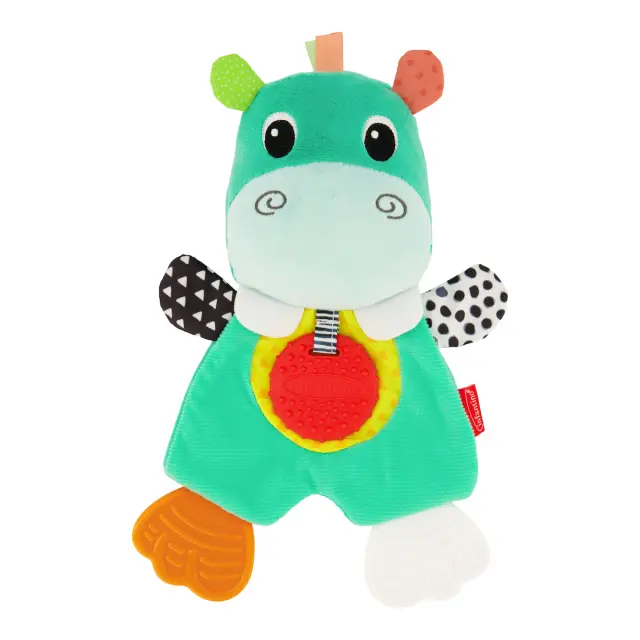 INFANTINO CUDDLY TEETHER - HIPPO