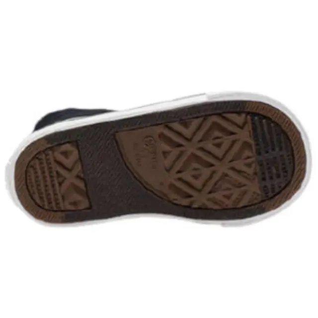 Converse Infant Unisex Chuck Taylor All Star HI Μαύρο - Άσπρο 7J231C (Converse) - 21 3