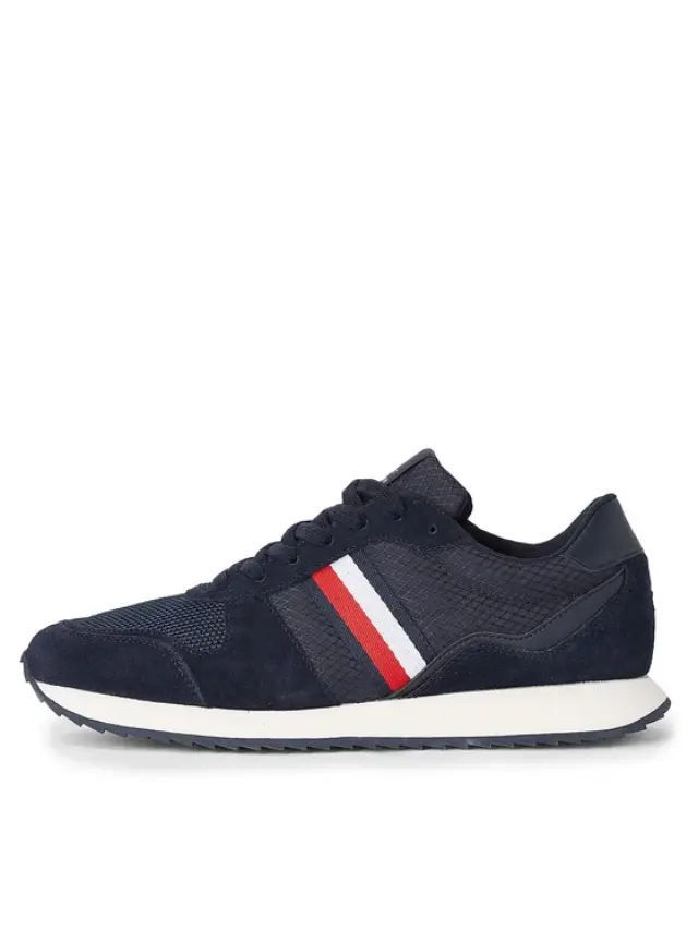 Tommy Hilfiger - Ανδρικά Sneakers Runner Evo Mix FM0FM04699-DW5 Μπλε - 40 3