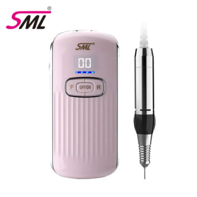 Sml M11 Τροχός Νυχιών Μπαταρίας 35000rpm σε Μαύρο Χρώμα 36W