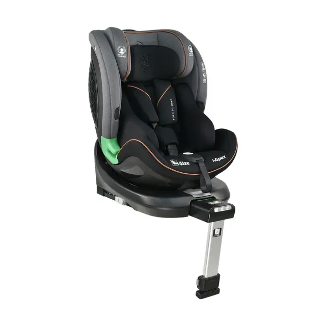 Κάθισμα Αυτοκινήτου Bebe Stars i-Apex i-Size 360° Grey 916-186