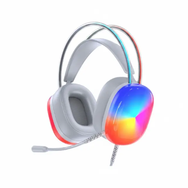 Ενσύρματα ακουστικά - LED RGB Headphones - GM-11 - AWEI - 260868 - Black