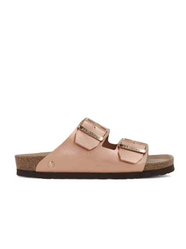 Genuins Πέδιλα Γυναικείο Vegan Peta Μπεζ GEN/HONOLULU SHINY G106206 SALMON - 36 3