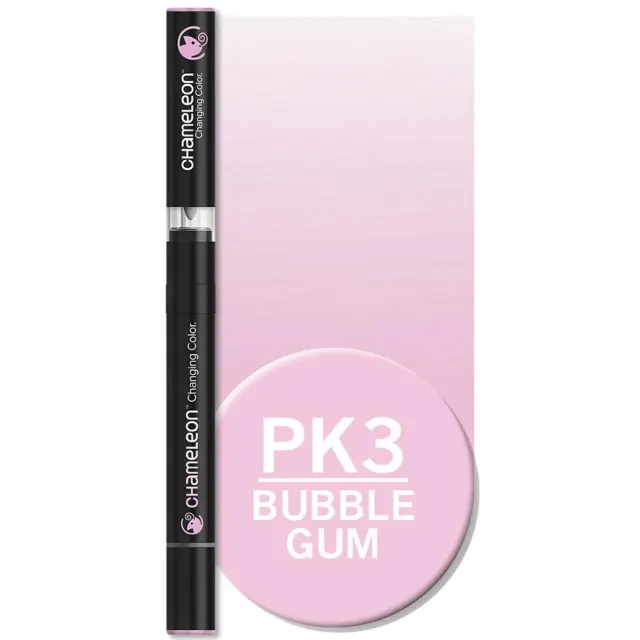 Διπλός Μαρκαδόρος Chameleon - PK3 Bubble Gum
