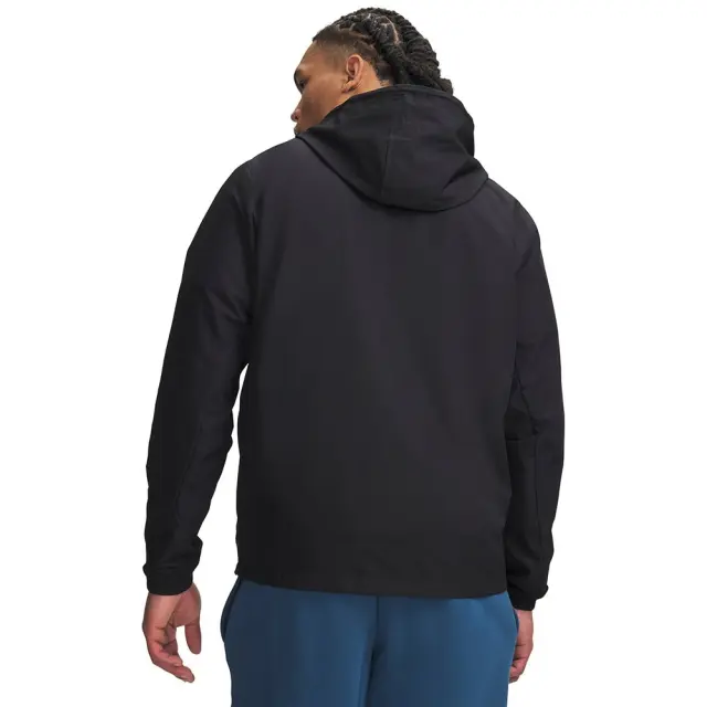 Under Armour Rival Woven Windbreaker (1390149-001) - Μαύρο 2