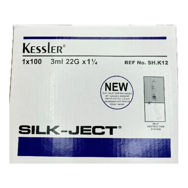 Kessler Silk-ject Βελόνες 22G 3ml 100τμχ