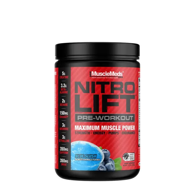 MuscleMeds Nitrolift Blue Slushy, 550 g