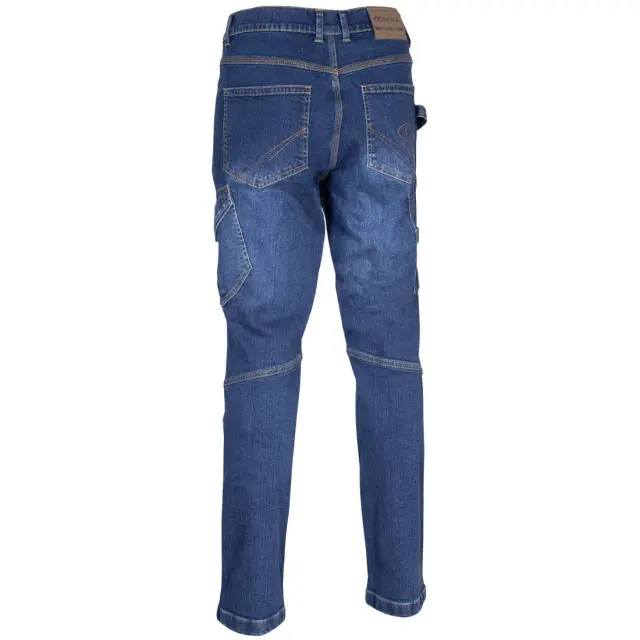 Jean Ελαστικό Παντελόνι Εργασίας Cofra Paradas dark blue - EU 48 2