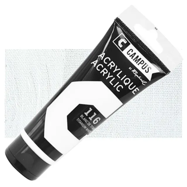 Ακρυλικό Raphael Campus - 116 Titanium White - 100ml