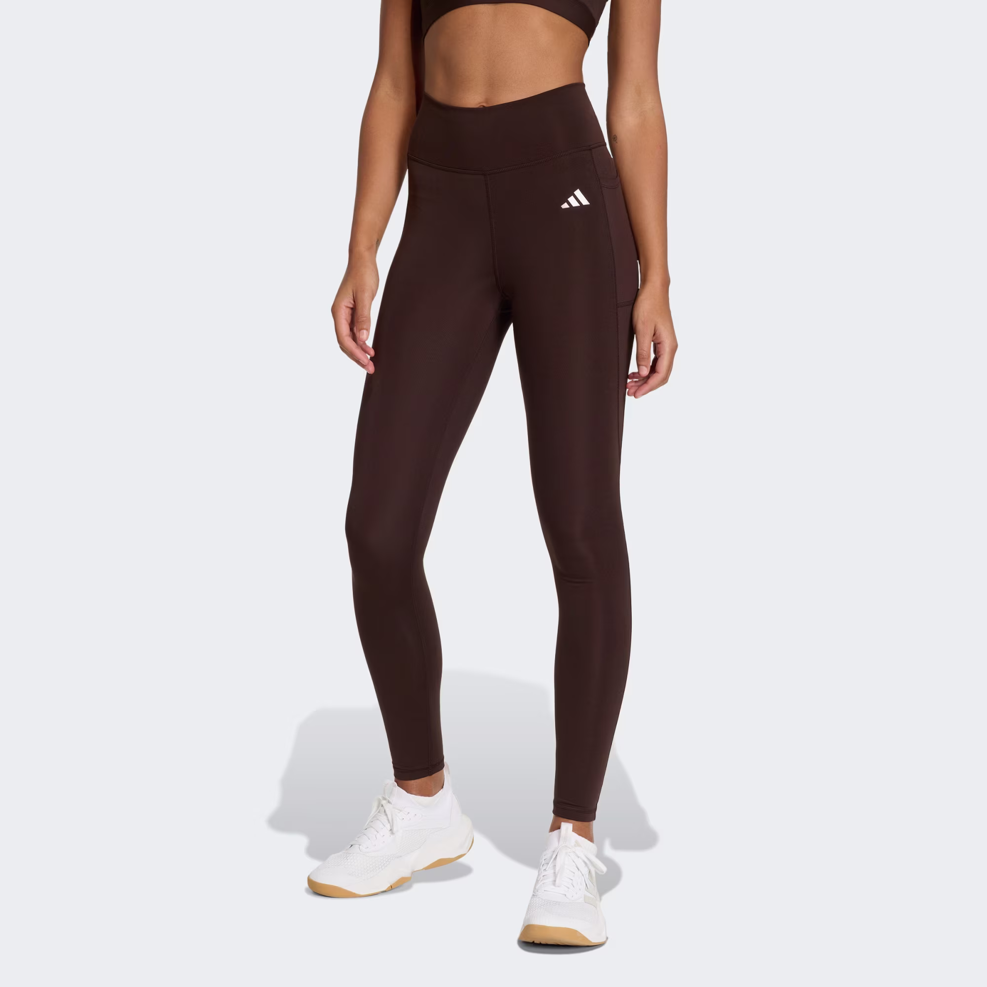 Adidas Optime Essentials Stash Pocket Brown JZ0824 - L 2