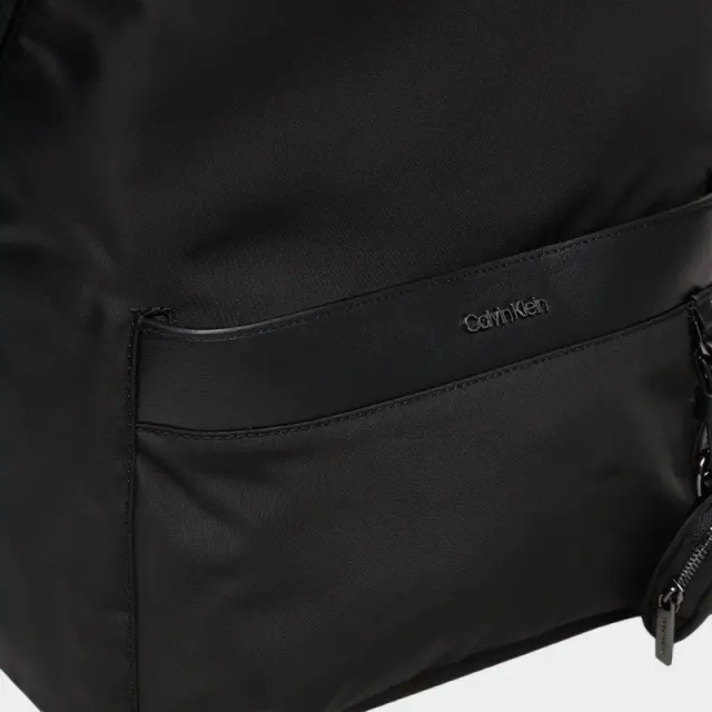Calvin Klein - Ανδρικό Σακίδιο Πλάτης Ck Est. Nylon Round Bp K50K512115-BEH Μαύρο 3