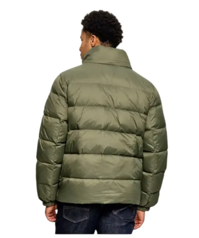 Calvin Klein - Ανδρικό Μπουφάν Ls Nylon Zip Off Hood Down Puf LV04RG515G-LDY Λαδί 3
