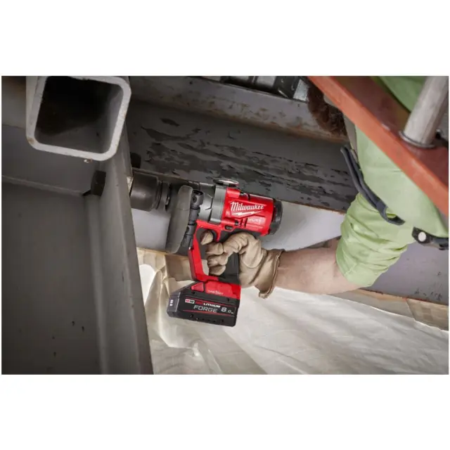 Milwaukee 4933499254 - Μπουλονόκλειδο Μπαταρίας 1'' M18 ONEFHIWF1-802X FUEL MW με 2 Μπαταρίες 8.0Αh (2x 8.0Αh) + Φορτιστή σε Βαλίτσα Μεταφοράς 2