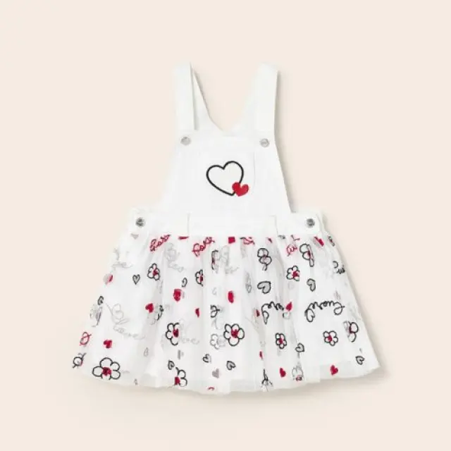 Baby 6 μηνών έως 4 ετών Φούστα σαλοπέτα φούστα τούλι λευκό