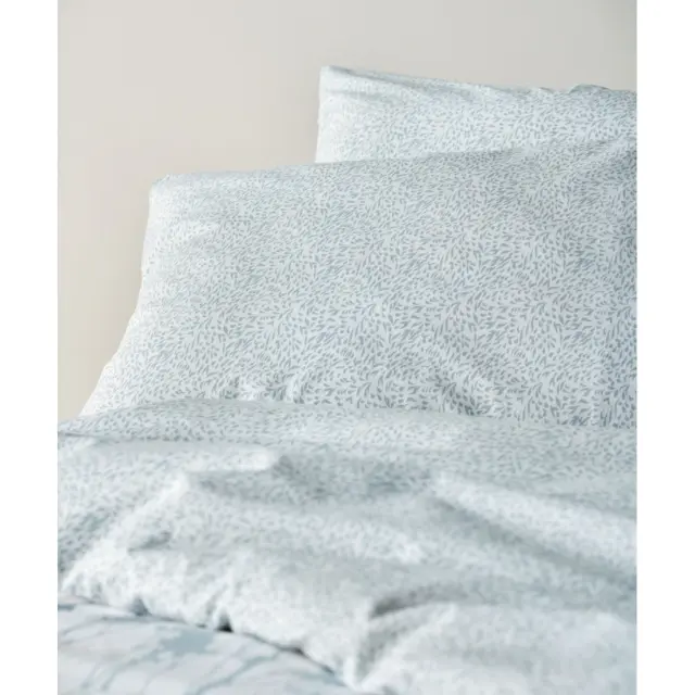 Σετ Μαξιλαροθήκες 2 Τεμαχίων Kentia Breza 33A White- Mint Green 50x70 2