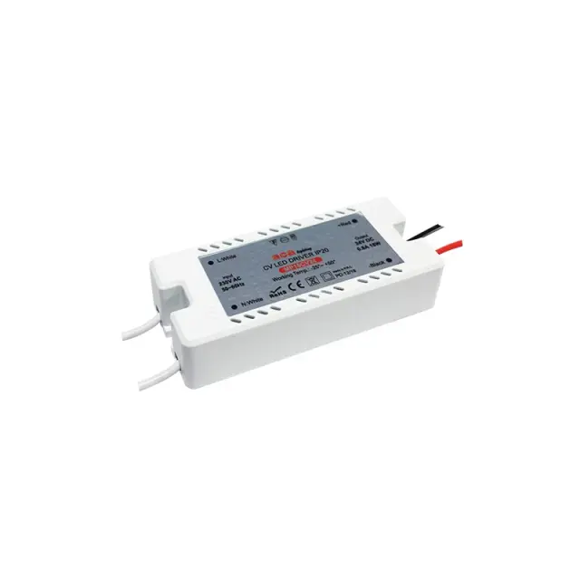 ΜΙΝΙ ΠΛΑΣΤΙΚΟ CV LED DRIVER 18W 230V AC24V DC 0.75A IP20 ΜΕ ΚΑΛΩΔΙΑ / MP18CV24