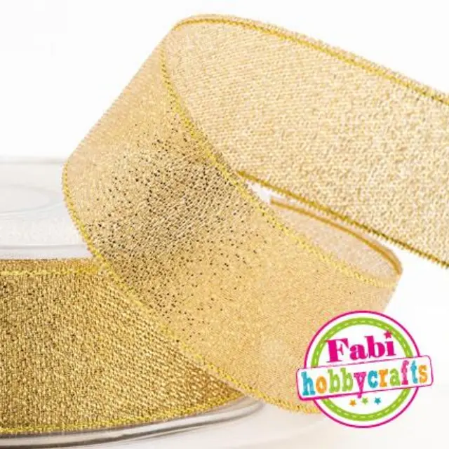 Κορδέλα Fabi Lurex 1,5cm x10m Χρυσό