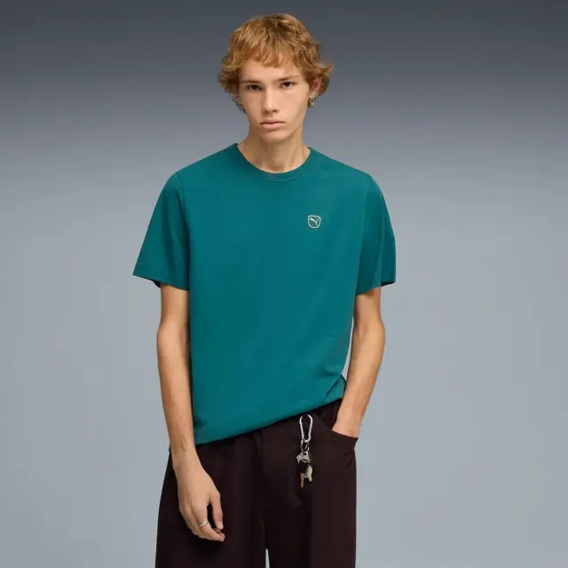Puma Essentials Elevated T-Shirt (692054-41) - Τιρκουάζ