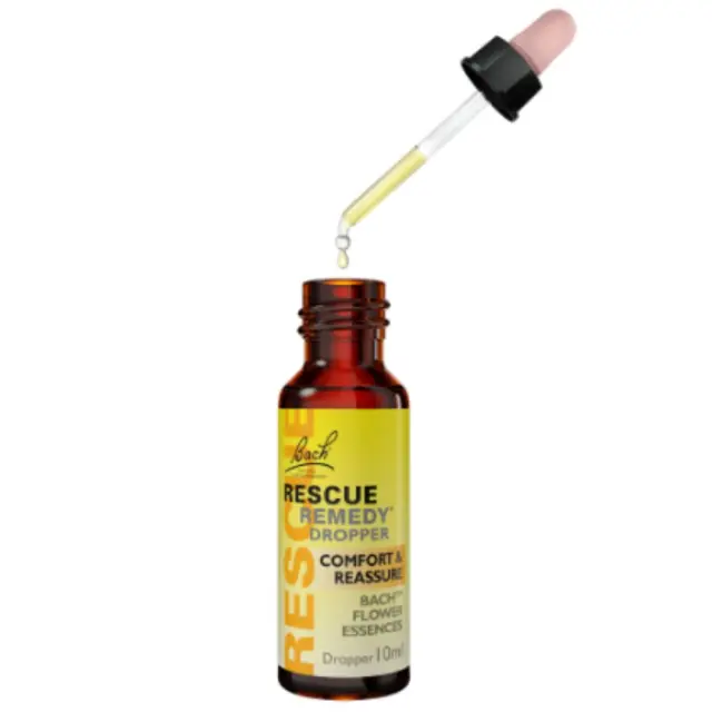 POWER Bach Rescue Night Dropper Φυσικό Βοήθημα Σταγόνες για την Αϋπνία, 10ml 2