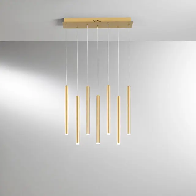 PYPE φωτιστικό κρεμαστό Χρυσό PYPE-SQ7