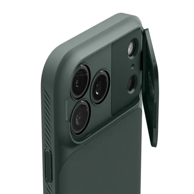 SPIGEN OPTIK ARMOR MAG MAGSAFE IPHONE 17 PRO MAX ABYSS GREEN 3