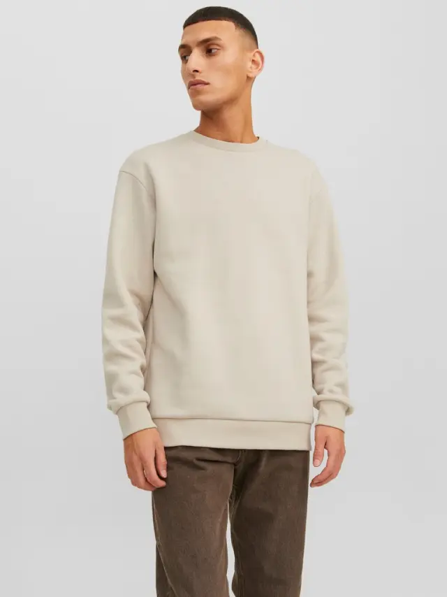 JJEBRADLEY SWEAT CREW NOOS - Moonbeam