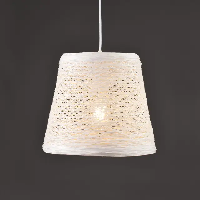 ΚΡΕΜΑΣΤΟ Φ/Σ 1ΧΕ27 ΛΕΥΚΟ ΚΑΛΑΜΙ Φ31X107CM PETRA / SU04PWH