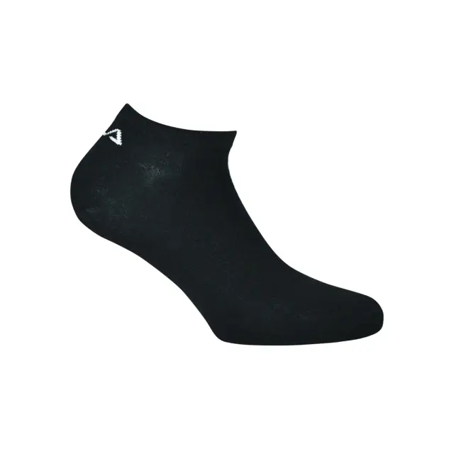FILA Unisex Κάλτσες Σουμπά Invisible Plain - 3 Ζεύγη, Χρώμα Μαύρο-Λευκό-Γκρι 2