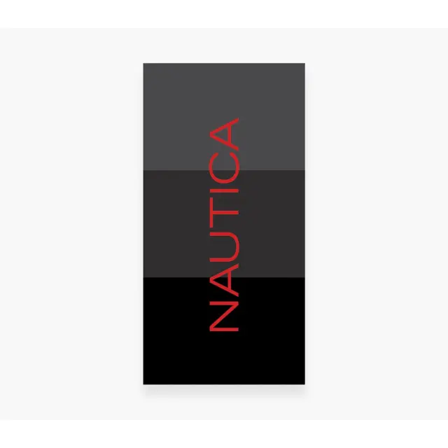 Nef-Nef Homeware Πετσέτα Θαλάσσης Nautica Layer 80x160 Μαύρο