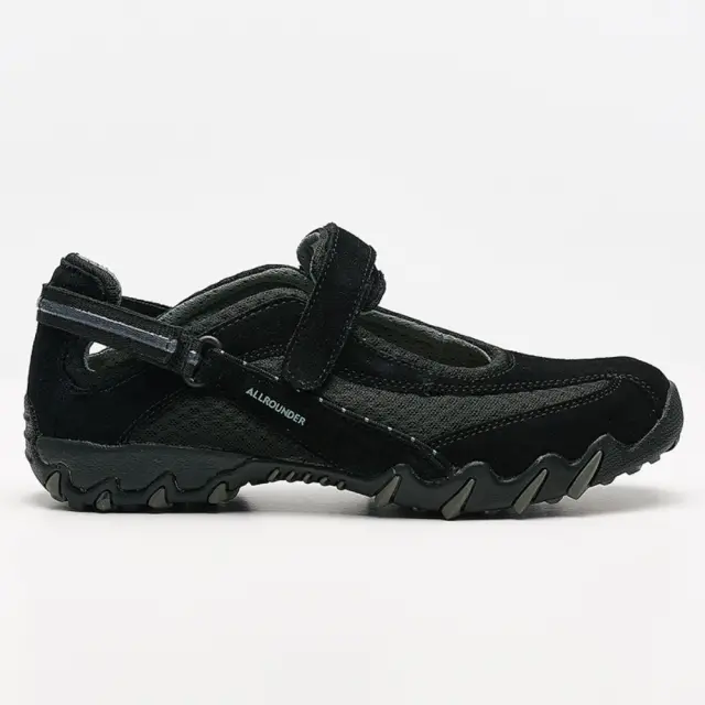 Mephisto Μπαρέτες Γυναικείο ύφασμα/δέρμα Nubuck Μαύρο MEP/NIRO W N/BLACK