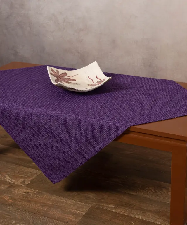 Τραπεζοκαρέ 9925 (135cm x 135cm) μώβ - -