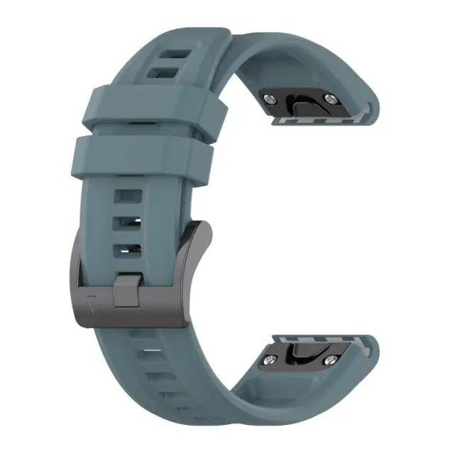 Λουράκι Σιλικόνης Silicone Strap Για Garmin Fenix 5/6/6 Pro/7/8/9 (47mm) - Rock Cyan (Series 7 Look) OEM