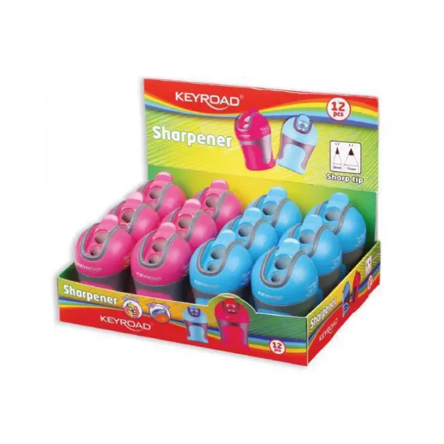 Keyroad Ξύστρα Βαρελάκι Διπλή (971584)