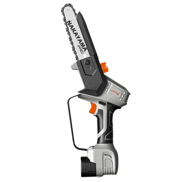 Nakayama Pro EC1510 - Κλαδευτικό Αλυσοπρίονο Μπαταρίας 16.8V, Brushless, Li-Ion με Λάμα 15cm με Φορτιστή + 2 Μπαταρίες (2x 2Ah) (077411)