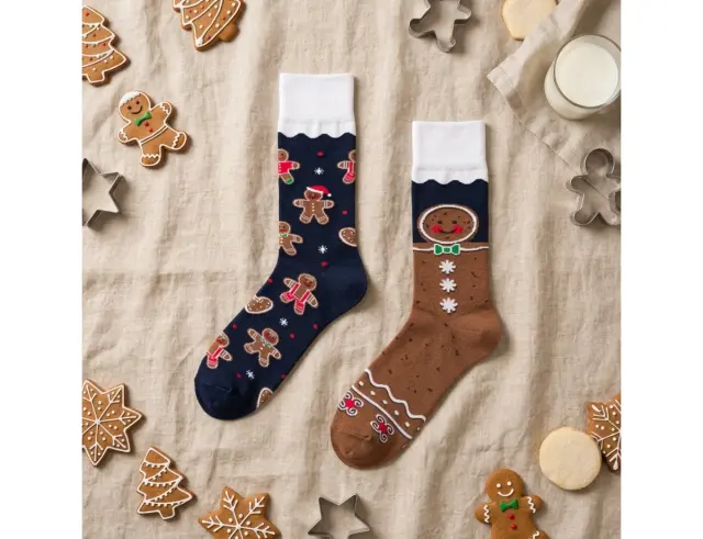 Κάλτσες Cookie Christmas Many Mornings με μέγεθος 39-42 - ΕνηλίκωνMM-R268-39-42