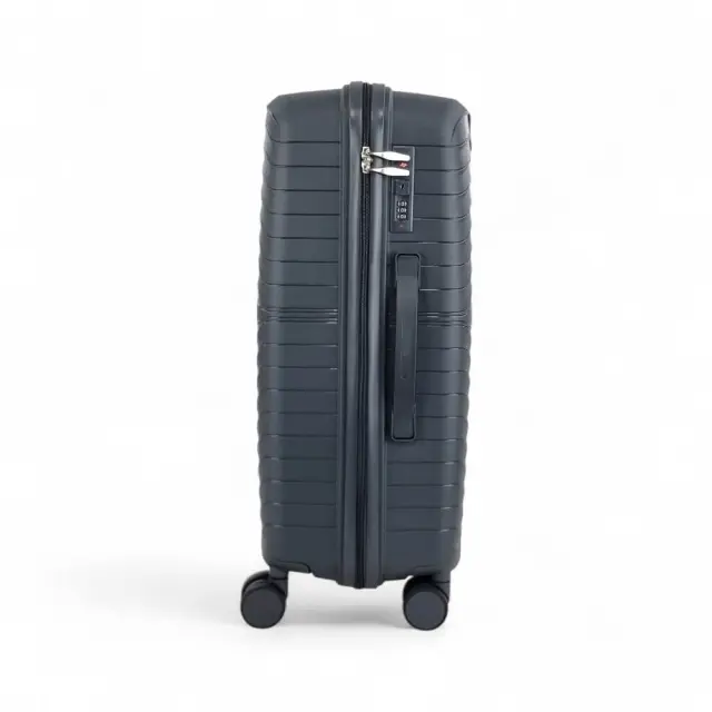 Μεσαία Βαλίτσα 65cm PLAYFULBAGS PP600-24 από Πολυπροπυλένιο με Κλειδαριά & 4 Ρόδες - Πράσινο 3