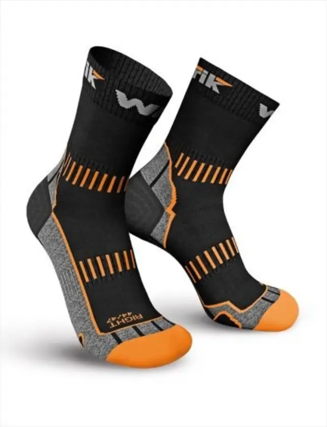 WORIK Esteem Socks Duo Pack-Κάλτσες για Τακτική Χρήση (2 Ζεύγη) - 01-Black-Μαύρο 2