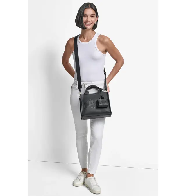 Τσάντα Χειρός DKNY Hadlee Small Tote R53AAC80-BGD Μαύρο - ONESIZE 2